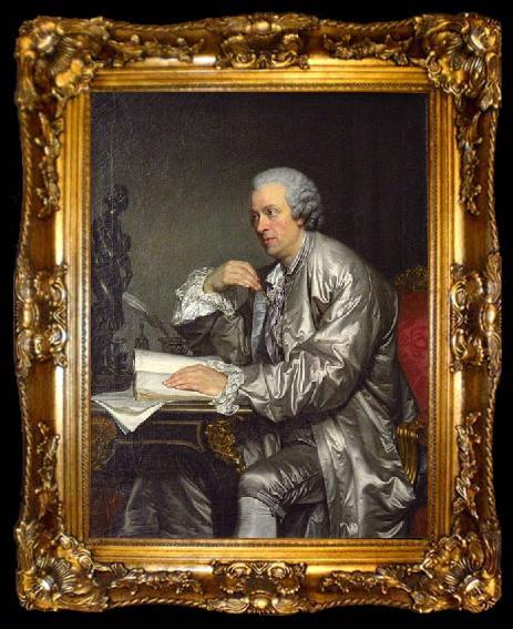 framed  Jean Baptiste Greuze Claude Henri Watelet., ta009-2